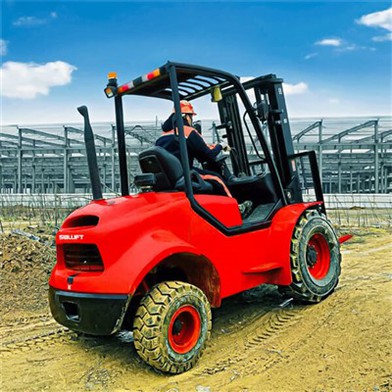 Xe nâng địa hình gồ ghề 3 tấn